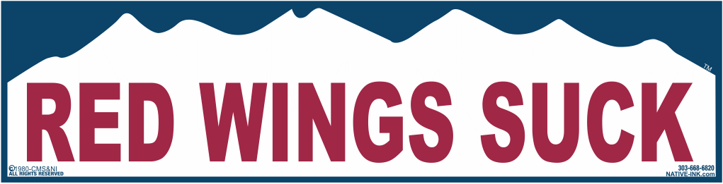 Red Wings Suck